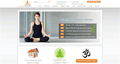 Desktop Screenshot of ciudadyoga.com